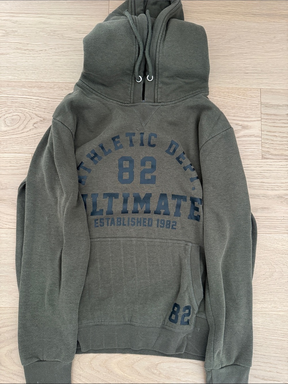 Ultimate 82 Women’s Olive Green Hooded Sweatshirt